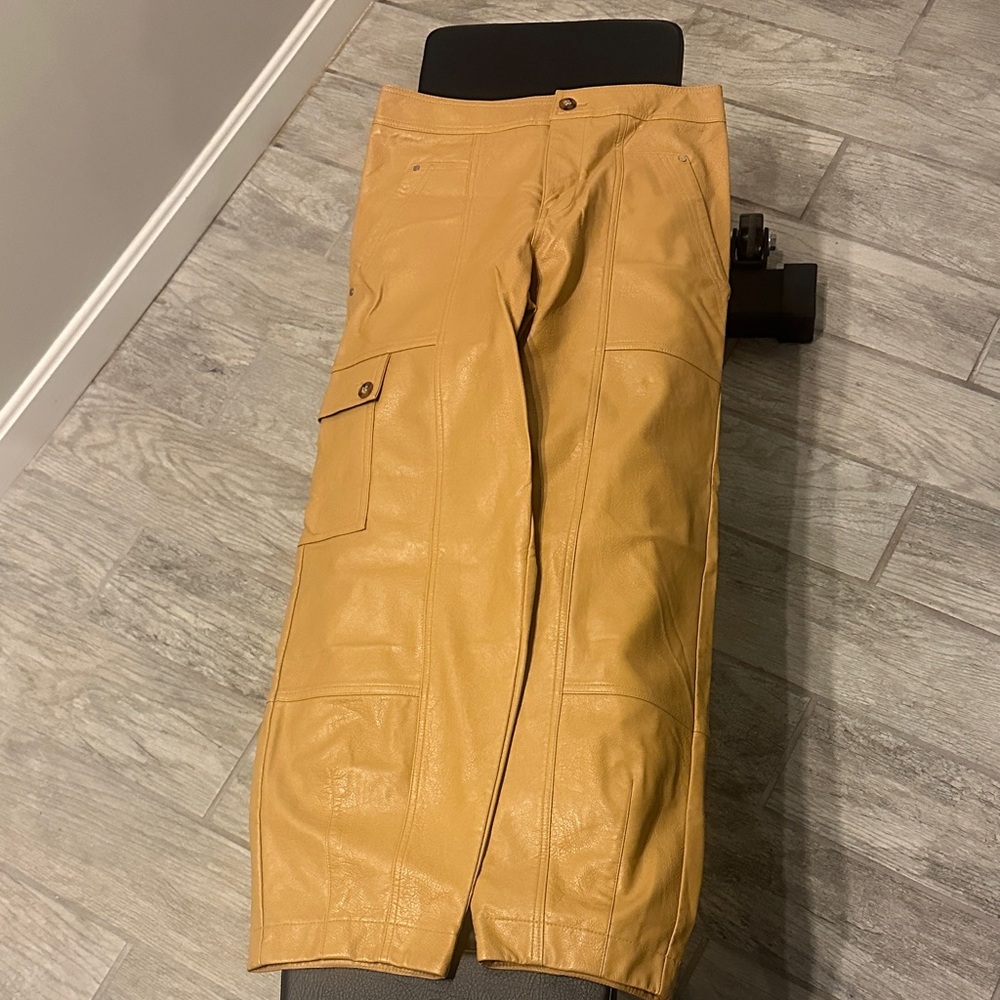 Anthropologie Women's Tan Capris